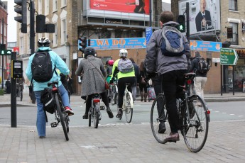 London bike commuters